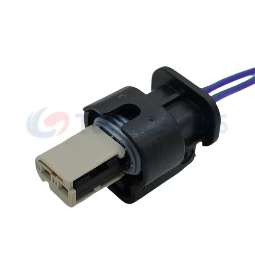 Auto Parts Car Horn Plug Connector Waterproof Shell Suitable for Tesla Female 2P 35126365 - image 2